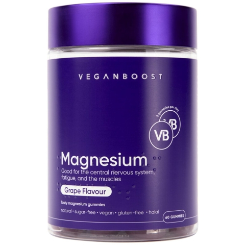 Gratis Verzending: 2x Veganboost Magnesium 60 gummies