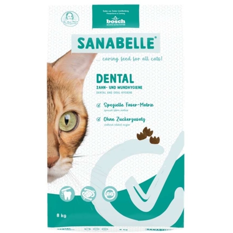 Sanabelle Dental kattenvoer 2 x 8 kg