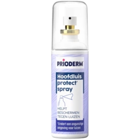 2x Prioderm Hoofdluis Spray&Protect 9,6 gr