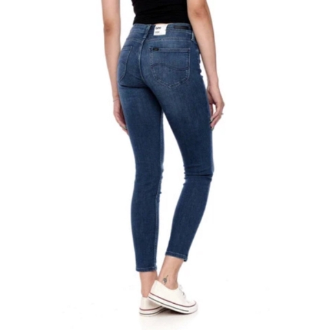 Lee Scarlett Slim Fit Jeans Donkerblauw– Maat W27/L31