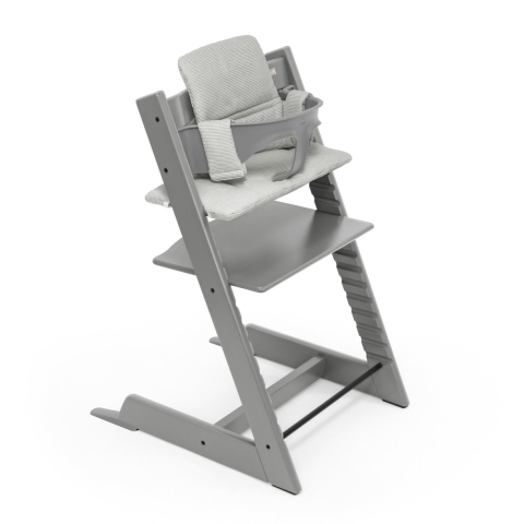 SET | Kinderstoel Stokke® Tripp Trapp® Storm Grey met Babyset&Stoelverkleiner