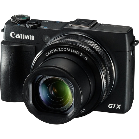 Canon PowerShot G1X Mark II - Geavanceerde compactcamera - 12,8 MP - f/2-3.9 - Zwart