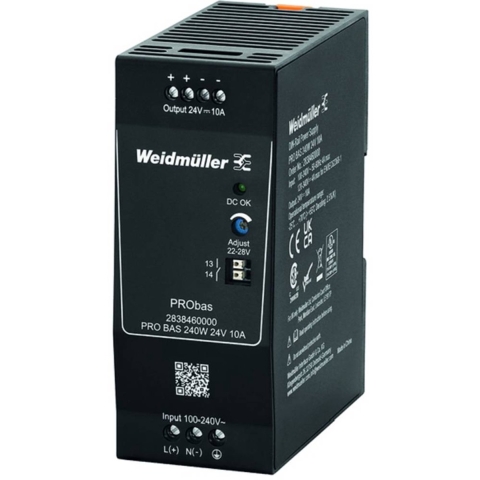 Weidmüller 2838460000 DIN-rail netvoeding Inhoud 1 stuk(s)