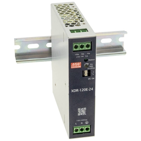 MEAN WELL XDR-120E-48 DIN-rail netvoeding 48 V 2.5 A 120 W Inhoud 1 stuk(s)