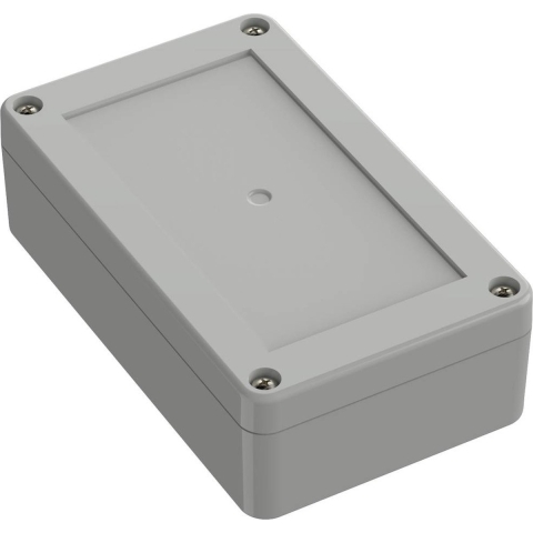 TRU COMPONENTS TC-10860696 Universele behuizing 125 x 75 x 37.20 Polycarbonaat Lichtgrijs 1 stuk(s)