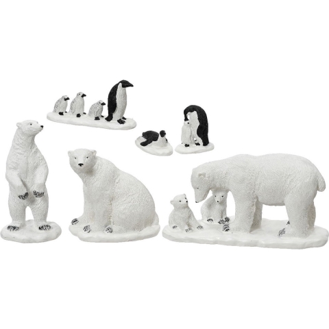 Beeldjes binnen l5.5b14h7 cm 6st - Lumineo