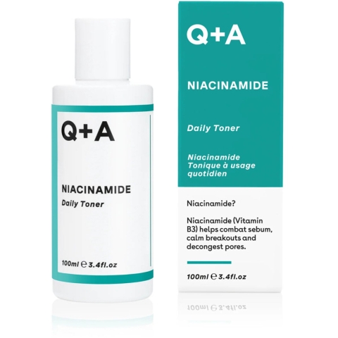 3x Q+A Niacinamide Daily Toner 100 ml