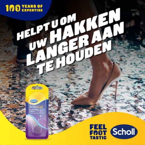 3x Scholl Activ Gel Hielbeschermer