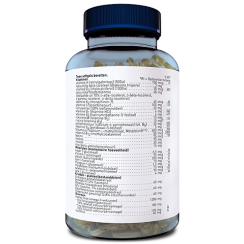 Gratis Verzending: 2x Orthica Multi 50+ 60 softgels