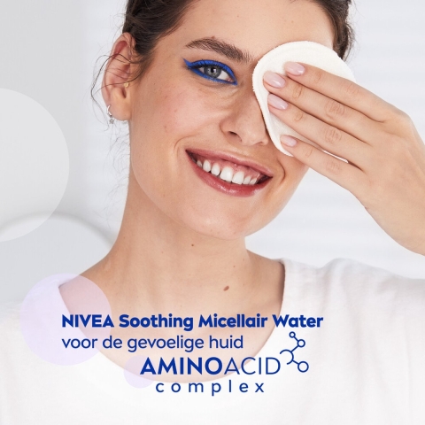 3x NIVEA 0% Residu Micellair Water Gevoelige Huid 200 ml