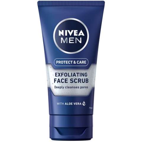 2x NIVEA Men Protect en Care Gezichtsscrub 75 ml