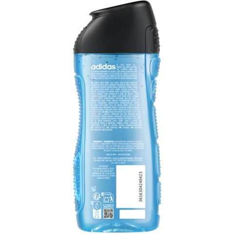 6x Adidas Shower Gel After Sport 250 ml