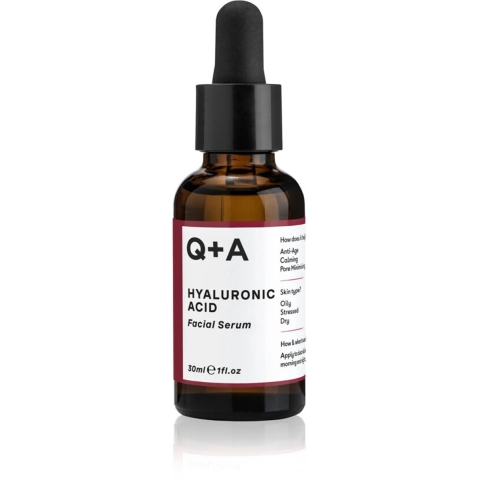 3x Q+A Hyaluronic Acid Gezichtsserum 30 ml