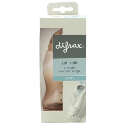 2x Difrax S-Fles Natural Small Caramel 170 ml