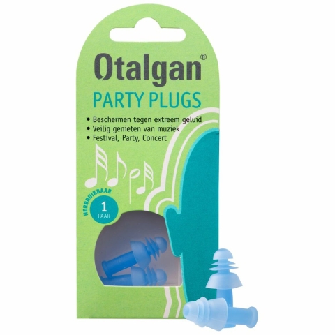 3x Otalgan Party Plugs 1 paar