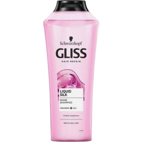 12x Gliss Shampoo Liquid Silk 400 ml