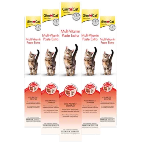10x GimCat Multi-vitaminepasta 50 gr
