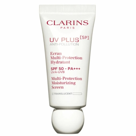 3x Clarins UV PLUS Anti-Pollution SPF 50 Gezichtscrème 30 ml