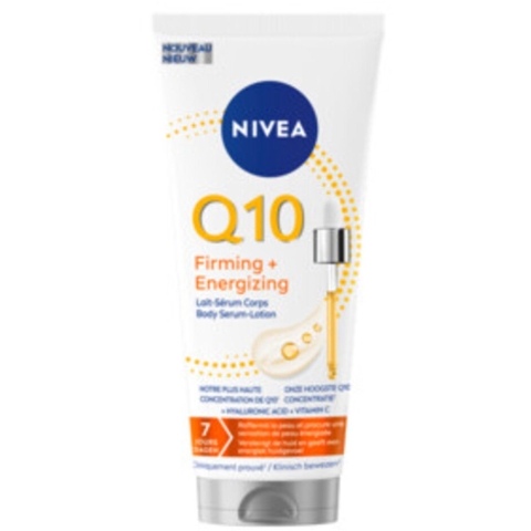 3x NIVEA Verstevigende Body Serum-Lotion Q10 Crème 200ml