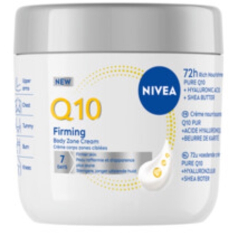 3x NIVEA Verstevigende Body Zone Q10 Crème 400ml