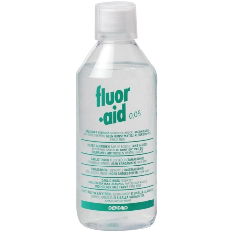 3x FluorAid Mondwater 0.05 500 ml