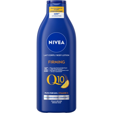 6x NIVEA Verstevigende Body Milk Q10 + Vitamine C 400 ml