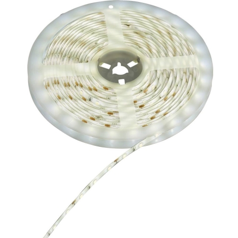 Sygonix SY-6612922 LED-strip complete set Met connector (male) 12 V/DC 5 m Koudwit 1 stuk(s)