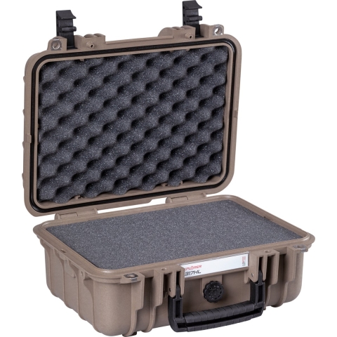 Explorer Cases Outdoor-koffer 3317HL.D desert tan with pick & pluck foam (b x h x d) 33 x 24 x 17 cm Zand 3317HL.D