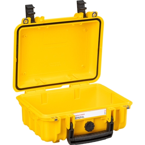Explorer Cases Outdoor-koffer 2712HL.Y E yellow empty (b x h x d) 28 x 20 x 12 cm Geel 2712HL.Y E