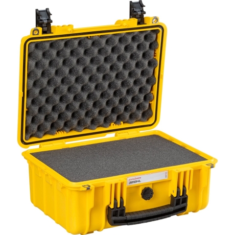 Explorer Cases Outdoor-koffer 3818HL.Y yellow with pick & pluck foam (b x h x d) 38 x 27 x 18 cm Geel 3818HL.Y
