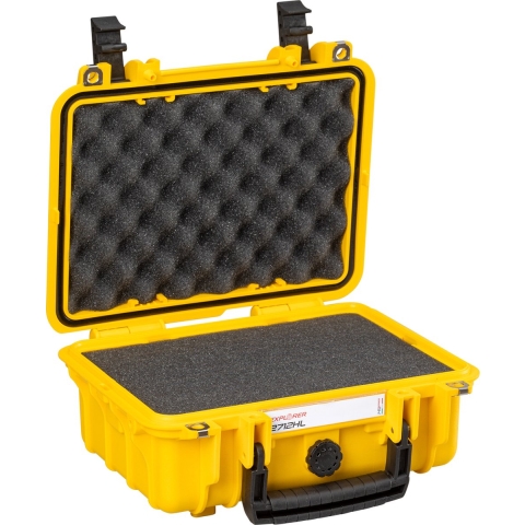 Explorer Cases Outdoor-koffer 2712HL.Y yellow with pick & pluck foam (b x h x d) 28 x 20 x 12 cm Geel 2712HL.Y