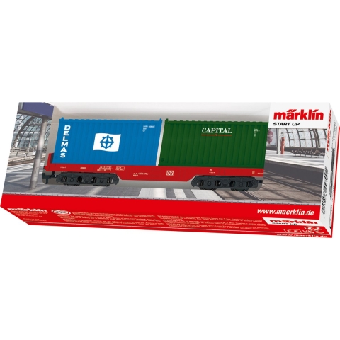 Märklin Start up 44700 H0 containerwagen van de DB AG