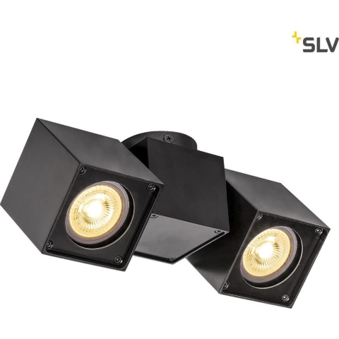 SLV 1002215 ALTRA DICE Wandlamp, Plafondlamp GU10 Zwart