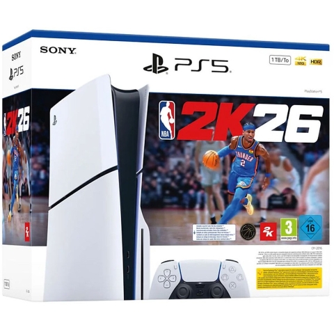 PlayStation 5 Disc Edition (SLIM VERSION) + NBA 2K26 Bundle
