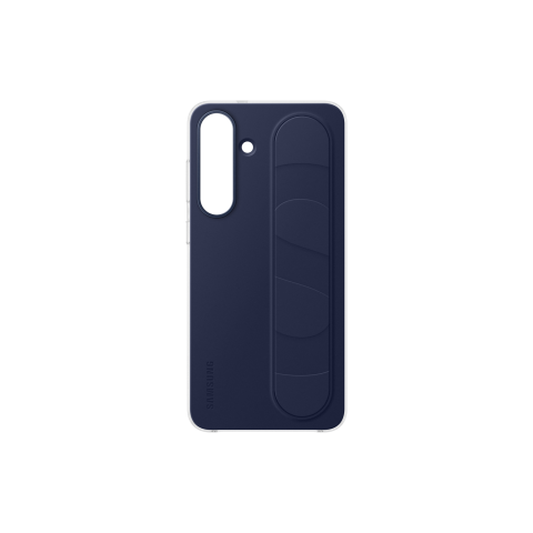 Samsung Standing Grip Telefoonhoesje Voor Samsung Galaxy S25 Fe Donker Blauw