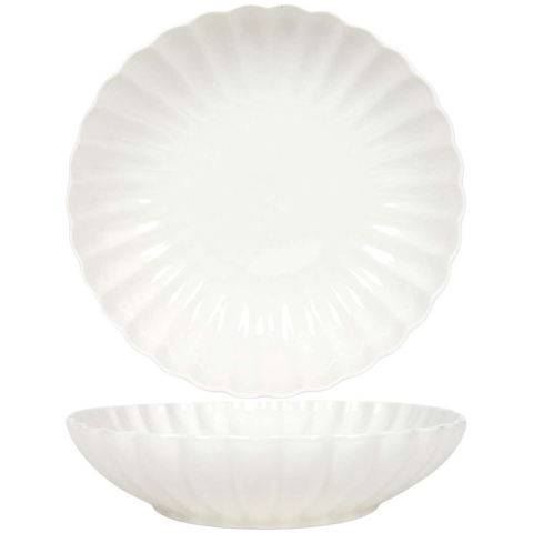Cookinglife Diepe Borden Cardida Off White ø 20 cm - 6 Stuks