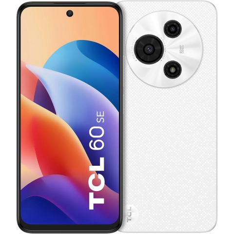 TCL 60 SE - Smartphone - 16,9 cm (6.67") 8 GB 512 GB 50 MP Dual SIM Android 15 5200 mAh Wit