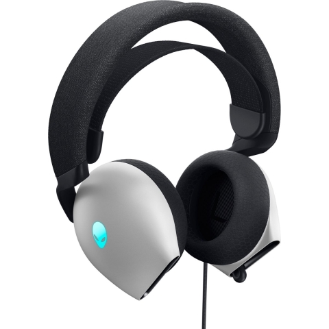 Dell AW520H-W-DEAM Over Ear koptelefoon Kabel Stereo Wit High-Resolution Audio Gamen