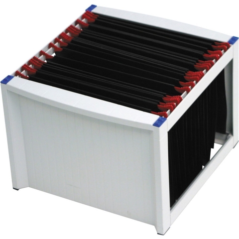 Helit Hangmappendoos the rack H6110084 Lichtgrijs, Blauw 1 stuk(s)