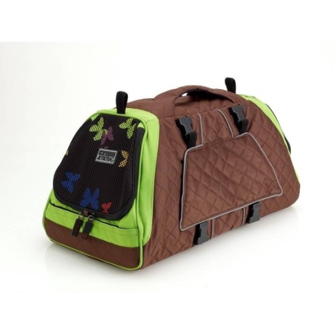 Petego Tas Jet Set Forma Frame Bruin/Groen S