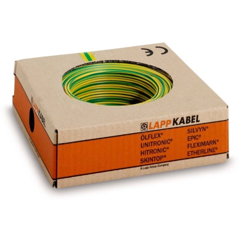 LAPP 4150700 Draad Multi-Standard SC 2.2 1 x 6 mm² Groen, Geel 100 m