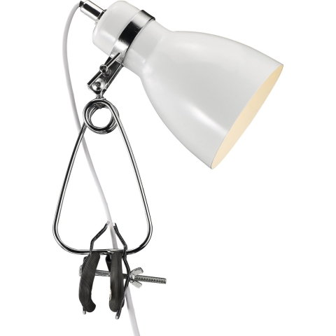 Nordlux Cyclone 11 - klemlamp - 27 cm - wit