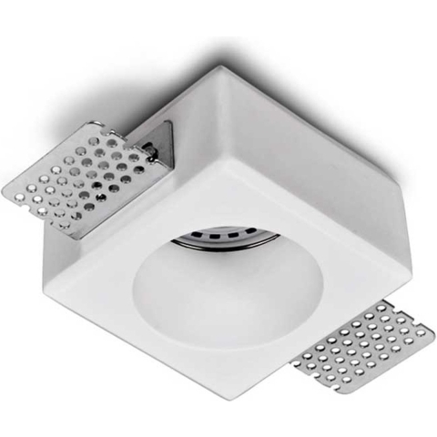 Artdelight Henry - inbouwspot - 80 x 80, 83 x 83 mm inbouwmaat - wit