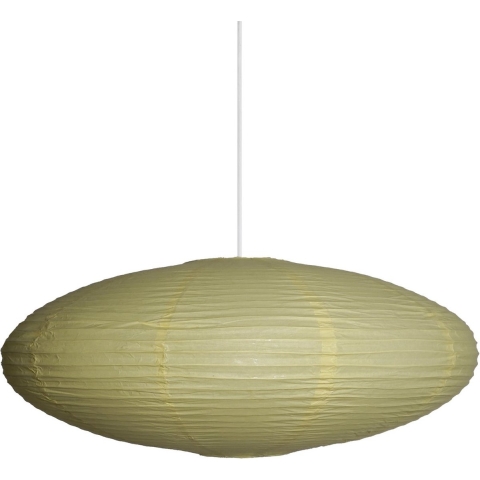 Nordlux Villo - papieren lampenkap zonder pendel - Ø 60 x 24 cm - geel