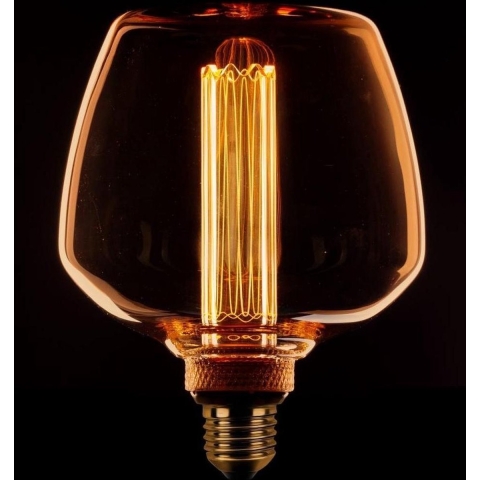 ETH Deco 23F Filament LED - E27 - 3 stappen dimbaar - 5W - 1800K - goud