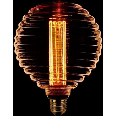 ETH Deco Filament LED - E27 - 3 stappen dimbaar - 1W/2,5W/5W - 1800K - goud