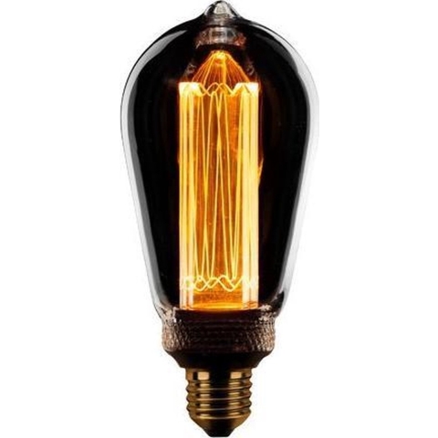 ETH Edison LED Filament - E27 - 3 stappen dimbaar - 5W - 1800K - transparant