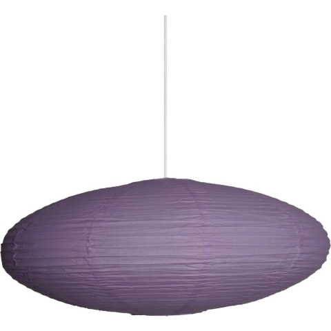 Nordlux Villo - papieren lampenkap zonder pendel - Ø 60 x 24 cm - paars