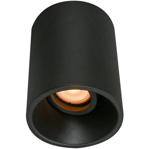 Artdelight Moreno - opbouwspot - Ø 9,6 x 12,6 cm - zwart