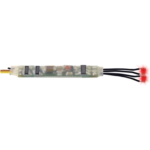Viessmann Modelltechnik 5272 Mikro-Blinkelektronik rot, 2 LEDs Knipperelektronica Rood 1 stuk(s)